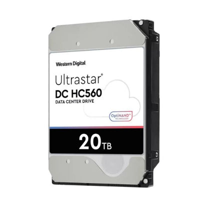 Western Digital Ultrastar DC HC560 internal hard drive 20 TB 7200 RPM 512 MB 3.5" SAS / Serial ATA II