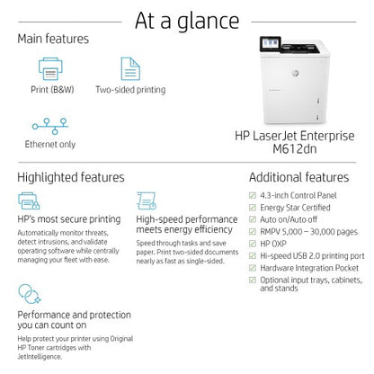 HP LaserJet Enterprise M612dn