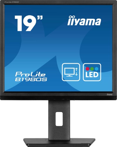 iiyama ProLite B1980S-B1 computer monitor 48.3 cm (19") 1280 x 1024 pixels VGA LED Black