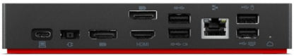 Lenovo ThinkPad Universal Thunderbolt 4 Smart Dock Wired Black
