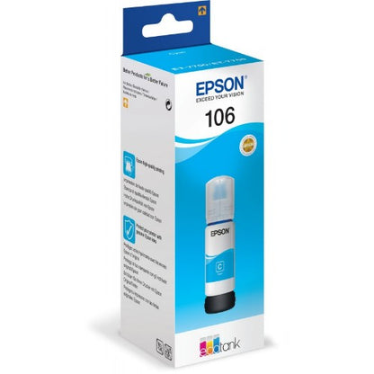 Epson C13T00R240/106 Ink bottle cyan, 5K pages 3400 Photos 70ml for Epson ET-7750