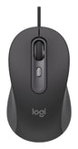Logitech Signature Wired M520 for Business mouse Office Ambidextrous USB Type-C Optical 4000 DPI