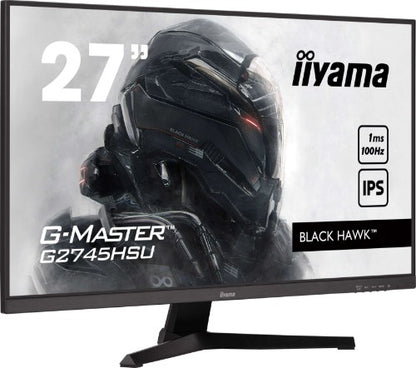 iiyama G-MASTER G2745HSU-B2 computer monitor 68.6 cm (27") 1920 x 1080 pixels Full HD LED Black