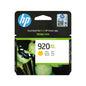 HP CD974AE/920XL Ink cartridge yellow high-capacity, 700 pages ISO/IEC 24711 6ml for HP OfficeJet 6000