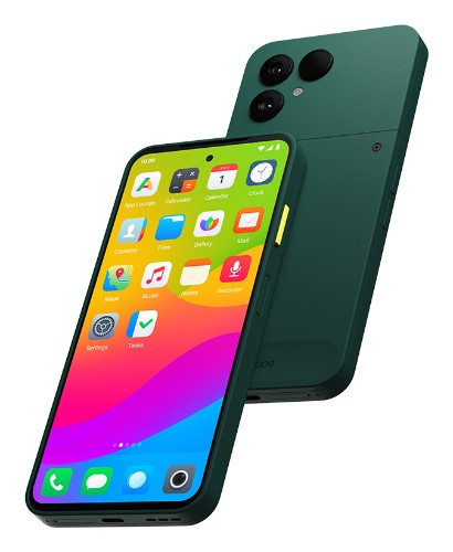 Fairphone The (Gen 6) 16 cm (6.31") Dual SIM Android 15 5G USB Type-C 8 GB 256 GB 4415 mAh Green