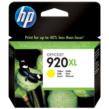 HP CD974AE/920XL Ink cartridge yellow high-capacity, 700 pages ISO/IEC 24711 6ml for HP OfficeJet 6000