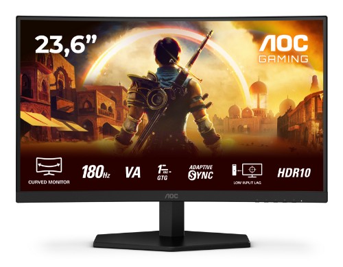 AOC G4 C24G42E computer monitor 59.9 cm (23.6") 1920 x 1080 pixels Full HD LED Black, Red