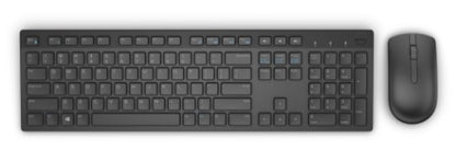 DELL KM636 keyboard Mouse included RF Wireless QWERTY English Black
