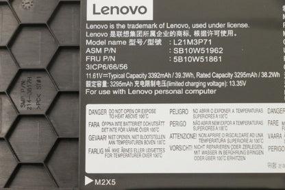 Lenovo 5B10W51861 laptop spare part Battery