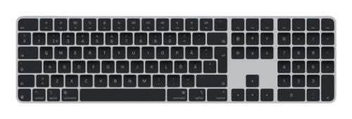 Apple Magic keyboard Universal USB + Bluetooth QWERTY Swedish Black