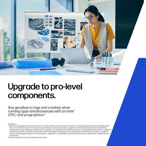 HP ZBook 8 G1i Data Science Intel Core Ultra 9 285H Mobile workstation 40.6 cm (16") WUXGA 8 GB DDR5-SDRAM 1 TB SSD NVIDIA RTX 500 Ada Wi-Fi 7 (802.11be) Windows 11 Pro AI Workstation, AI PC Silver