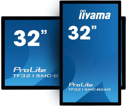 iiyama ProLite TF3215MC-B2AG computer monitor 80 cm (31.5") 1920 x 1080 pixels Full HD LED Touchscreen Kiosk Black