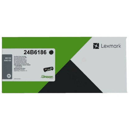 Lexmark 24B6186 Toner-kit black, 16K pages for Lexmark M 3150