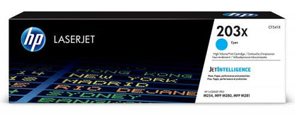 HP CF541X/203X Toner cartridge cyan high-capacity, 2.5K pages ISO/IEC 19798 for HP Pro M 254