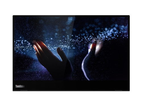Lenovo ThinkVision M14t computer monitor 35.6 cm (14") 1920 x 1080 pixels Full HD LED Touchscreen Black