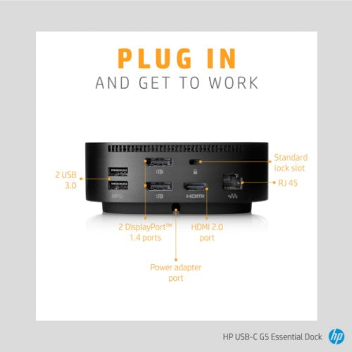 HP USB-C G5 Essential Dock