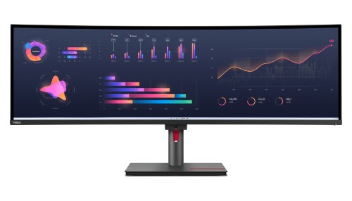 Lenovo ThinkVision P49w-30 computer monitor 124.5 cm (49") 5120 x 1440 pixels DQHD LED Black