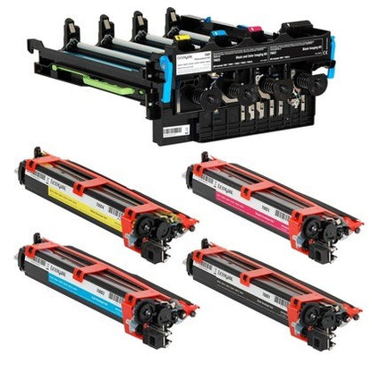 Lexmark 70C0Z50/700Z5 Drum kit black + color, 40K pages/5% for Lexmark C 2132/CS 310/CS 317/CX 310/CX 410