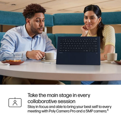 HP EliteBook X Flip G1i Next Gen AI PC Wolf Pro Security Edition Copilot+ PC Intel Core Ultra 7 258V Hybrid (2-in-1) 35.6 cm (14") Touchscreen WUXGA 32 GB LPDDR5x-SDRAM 1 TB SSD Wi-Fi 7 (802.11be) Windows 11 Pro Blue