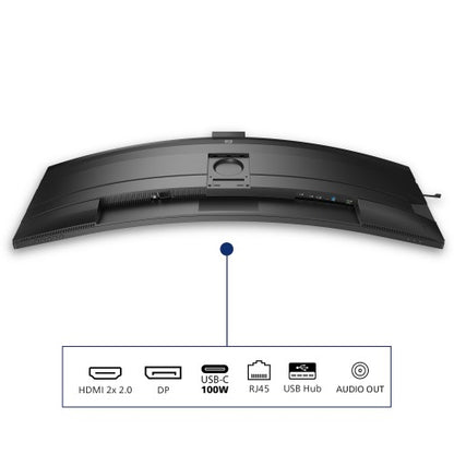 Philips 5000 series 49B2U5900CH/00 computer monitor 124 cm (48.8") 5120 x 1440 pixels Dual QHD LCD Black