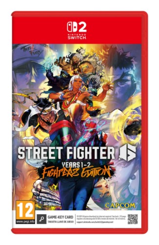 Nintendo Switch 2 Mario Kart World Bundle + Street Fighter 6: Year 1-2 Fighters Edition portable game console 20.1 cm (7.9") 256 GB Touchscreen Wi-Fi Black