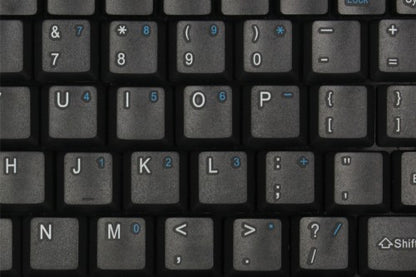 Adesso SlimTouch 410 - Mini Touchpad Keyboard (Black, USB)