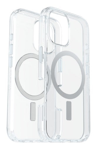 OtterBox Symmetry Series Clear for MagSafe for Apple iPhone 16, Transparent