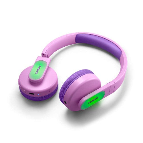 Philips TAK4206PK/00 headphones/headset Wired & Wireless Head-band Calls/Music USB Type-C Bluetooth Pink