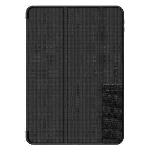 OtterBox Symmetry Folio Case for iPad 7th/8th/9th gen, Shockproof, Drop proof, Slim Protective Folio Case, Tested to Military Standard, Black, No Retail Packaging