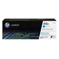 HP W2031X/415X Toner cartridge cyan, 6K pages ISO/IEC 19798 for HP E 45028/M 454