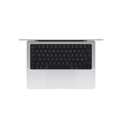 Apple MacBook Pro Apple M M4 Pro Laptop 36.1 cm (14.2") 48 GB 512 GB SSD Wi-Fi 6E (802.11ax) macOS Sequoia UK English Silver