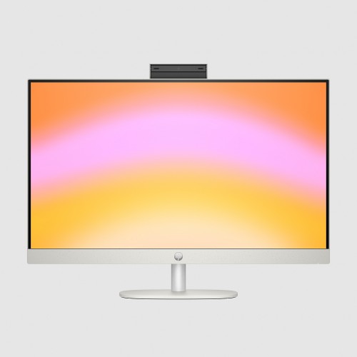 HP 27-cr1013na Intel Core Ultra 5 125U 68.6 cm (27") 1920 x 1080 pixels Touchscreen All-in-One PC 8 GB DDR5-SDRAM 512 GB SSD Windows 11 Home Wi-Fi 6 (802.11ax) AI PC White