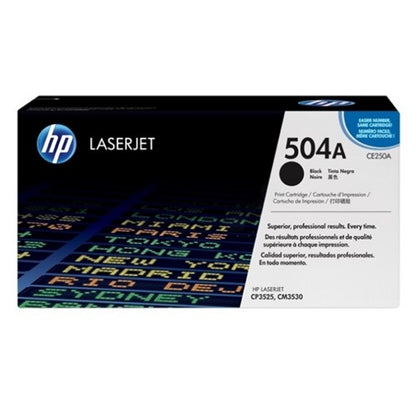 HP CE250A/504A Toner cartridge black, 5K pages ISO/IEC 19798 for HP CLJ CP 3525