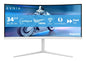 Philips Evnia 5000 34M2C5501A/00 computer monitor 86.4 cm (34") 3440 x 1440 pixels Wide Quad HD LCD White