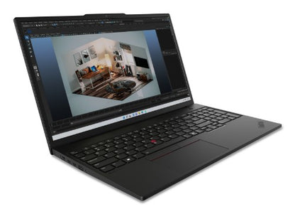 Lenovo ThinkPad P16s Gen 3 (Intel) Intel Core Ultra 7 155H Mobile workstation 40.6 cm (16") Touchscreen WUXGA 64 GB DDR5-SDRAM 1 TB SSD NVIDIA RTX 500 Ada Wi-Fi 6E (802.11ax) Windows 11 Pro UK English Black