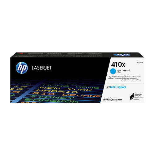 HP CF411X/410X Toner cartridge cyan high-capacity, 5K pages ISO/IEC 19798 for HP Pro M 452