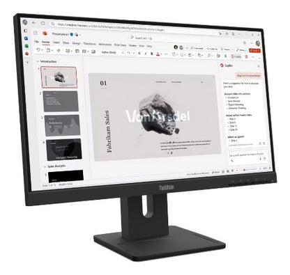Lenovo ThinkVision E22-40 computer monitor 54.6 cm (21.5") 1920 x 1080 pixels Full HD LCD Black