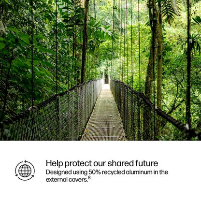 HP ProBook 4 G1i AI Wolf Pro Security Edition Intel Core Ultra 7 255H Laptop 35.6 cm (14") WUXGA 24 GB DDR5-SDRAM 512 GB SSD Wi-Fi 7 (802.11be) Windows 11 Pro AI PC Silver