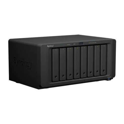 Synology DiskStation DS1823xs+ NAS Tower Ryzen Embedded V1780B 8 GB DDR4 96 TB HDD DiskStation Manager Black