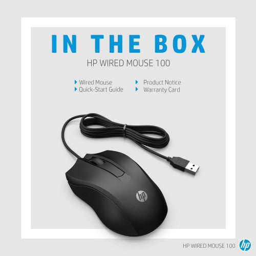 HP Wired Mouse 100