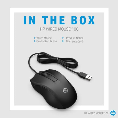HP Wired Mouse 100