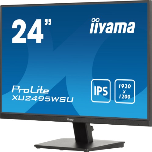 iiyama ProLite XU2495WSU-B7 computer monitor 61 cm (24") 1920 x 1200 pixels WUXGA LED Black