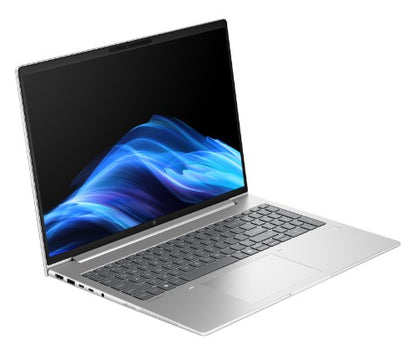 HP EliteBook 6 G1i 16 inch Notebook AI PC Wolf Pro Security Edition Intel Core Ultra 5 235U Laptop 40.6 cm (16") Touchscreen WUXGA 16 GB DDR5-SDRAM 512 GB SSD Wi-Fi 7 (802.11be) Windows 11 Pro Silver
