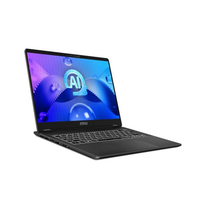 MSI Prestige 14 AI STUDIO C1VEG-002UK Intel Core Ultra 7 155H Laptop 35.6 cm (14") 2.8K 32 GB DDR5-SDRAM 1 TB SSD NVIDIA GeForce RTX 4050 Wi-Fi 7 (802.11be) Windows 11 Pro Grey