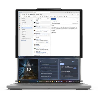 Lenovo ThinkBook Plus G6 Rollable Copilot+ PC Intel Core Ultra 7 258V Laptop 42.4 cm (16.7") 32 GB LPDDR5x-SDRAM 1 TB SSD Wi-Fi 7 (802.11be) Windows 11 Pro English Grey