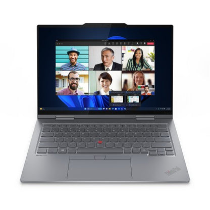 Lenovo ThinkPad X1 2-in-1 Gen 9 Intel Core Ultra 7 155U Hybrid (2-in-1) 35.6 cm (14") Touchscreen WUXGA 16 GB LPDDR5x-SDRAM 512 GB SSD Wi-Fi 6E (802.11ax) Windows 11 Pro UK English Grey