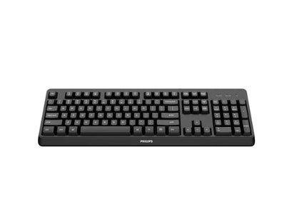 Philips 3000 series SPK6307BL/40 keyboard Universal RF Wireless QWERTY English Black
