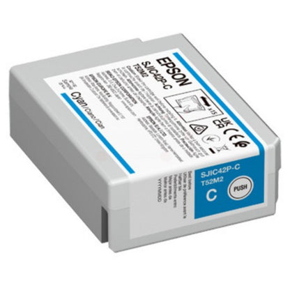 Epson C13T52M240/SJIC-42-P-C Ink cartridge cyan 50ml for Epson CW C 4000 BK/MK
