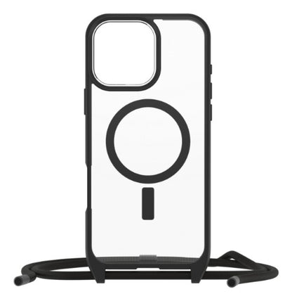 OtterBox React Necklace Series for MagSafe for iPhone 16 Pro Max, Black Crystal