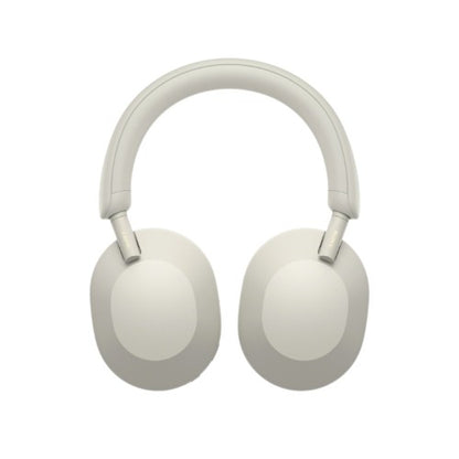 Sony WH-1000XM5 Noise Cancelling Wireless Headphones, 30 hours battery life, Overhead Bluetooth Headphones, Optimised for Alexa and Google Assistant, IOS and Android with Built-In Mic, in Silver